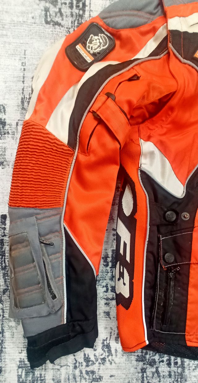 Chaqueta Enduro OF3 Naranja/Gris