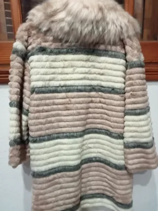 Abrigo pelo sintético Oneline Talla L/XL