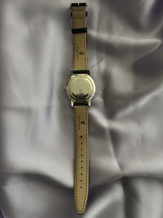 Reloj Festina Esfera Plateada Correa Negra