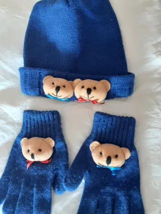Set Berretto, Sciarpa e Guanti per Bambini