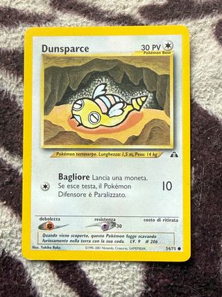 Dunsparce Neo Discovery 54/75 Carta Pokémon