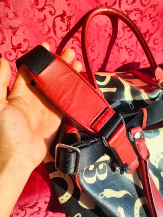 Borsone Moschino Fantasia Gatto e Ferro di Cavallo