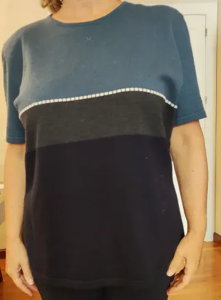 Jersey de ESCOLÁ azul y gris