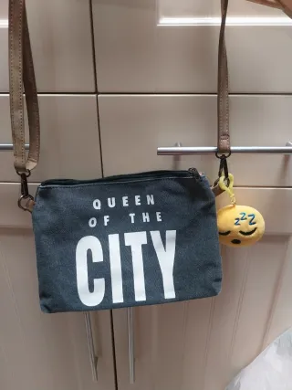 Bolso Queen of the City gris