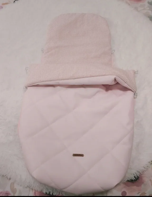 Saco UZTURRE universal capazo rosa