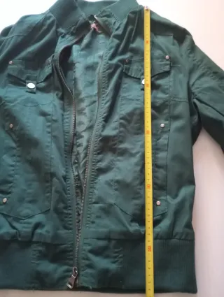 Chaqueta bomber mujer verde