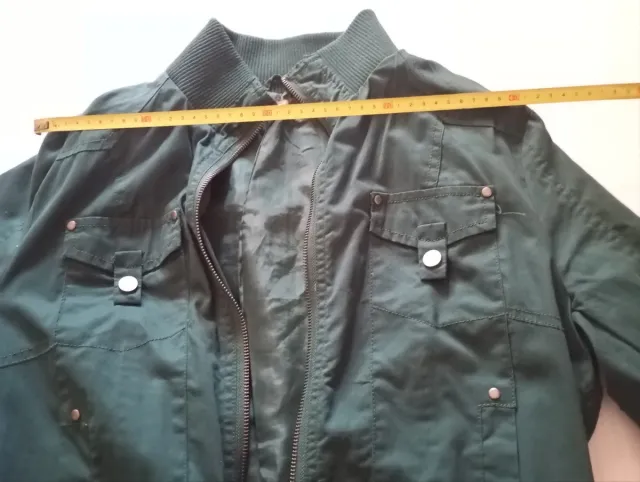 Chaqueta bomber mujer verde