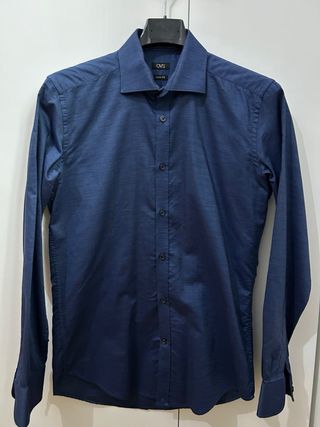 Camicia uomo OVS Slim Fit blu