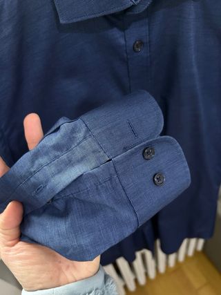 Camicia uomo OVS Slim Fit blu