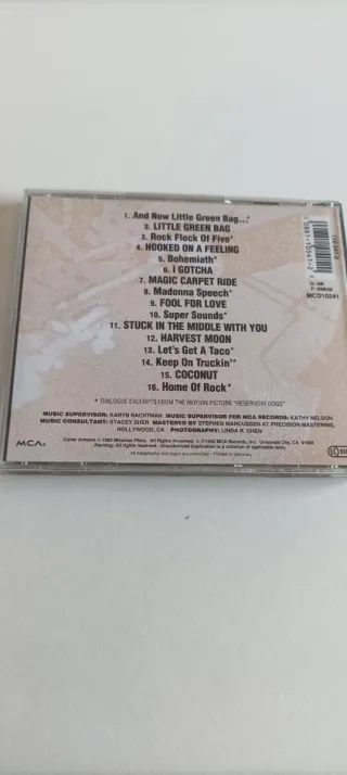 Banda Sonora Reservoir Dogs CD