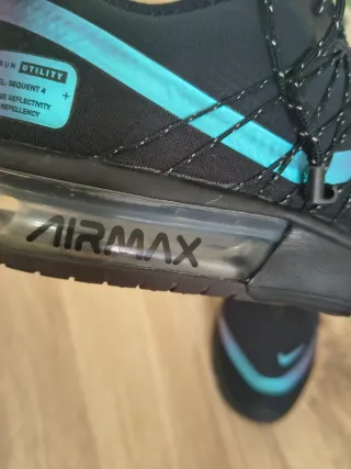 Zapatillas  Nike Air Max talla 40,5 color negro