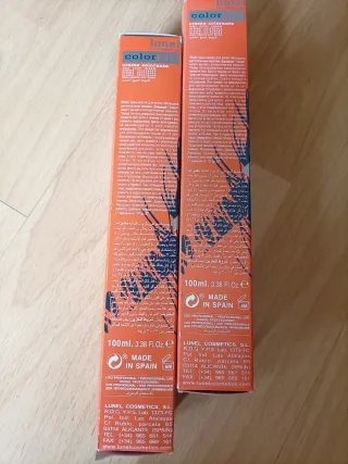 Tinte Profesional Lunel (7.44 cobre medio intenso)