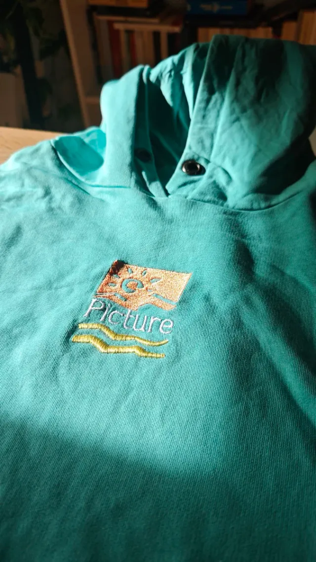 Sudadera Picture verde turquesa