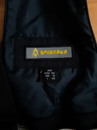 Pantalón de esquí infantil Volki.Talla 12
