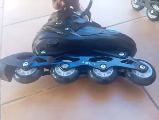 Patines en línea ABEC-7 Negro/Azul