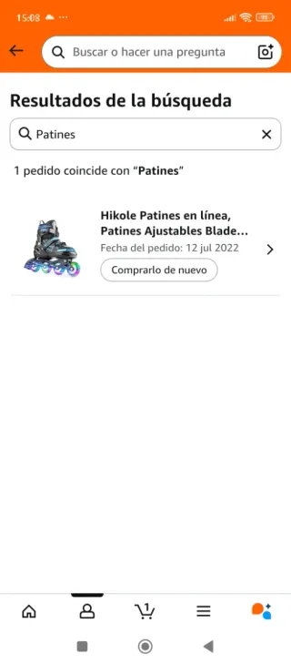 Patines en línea ABEC-7 Negro/Azul