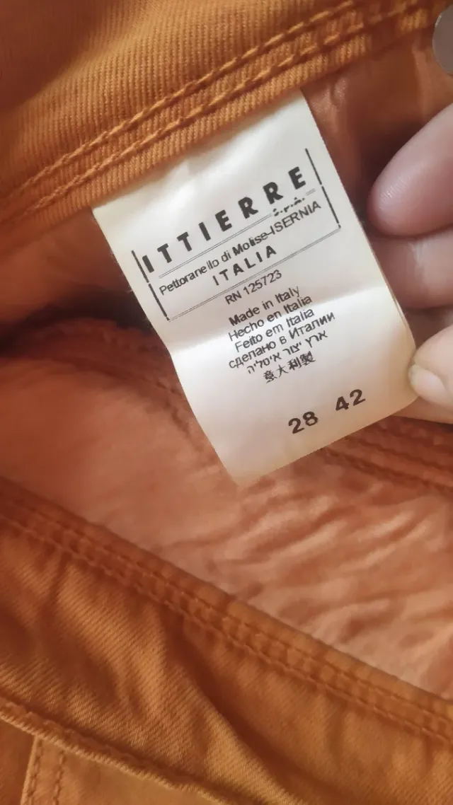 Nuovi Jeans Ermanno Scervino Arancioni