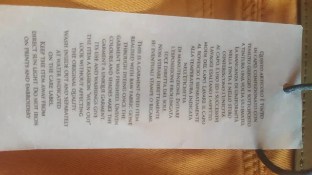 Nuovi Jeans Ermanno Scervino Arancioni