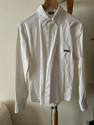 Camisa D&G Blanca chico joven