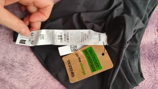 Braguita bikini Tezenis negro talla L