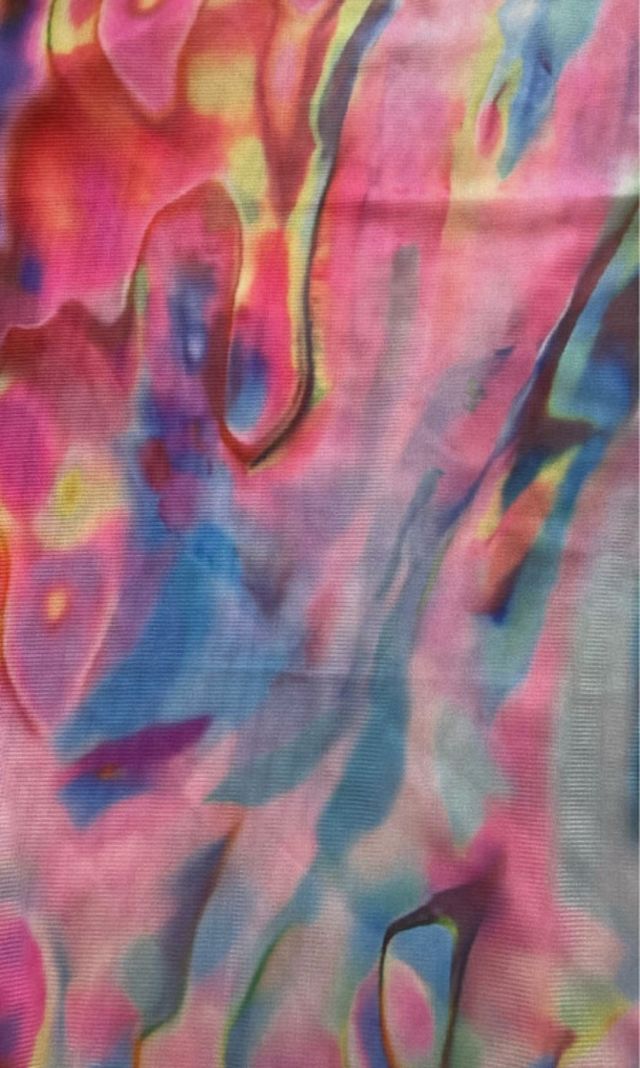 Body Malla Transparente Multicolor