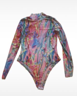 Body Malla Transparente Multicolor