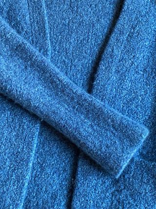 CO Cárdigan 80% Cachemira Talla XS Azul