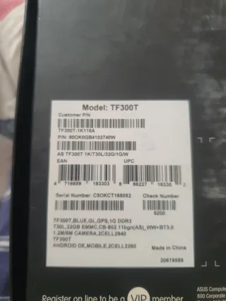 Asus Transformer Pad TF300T