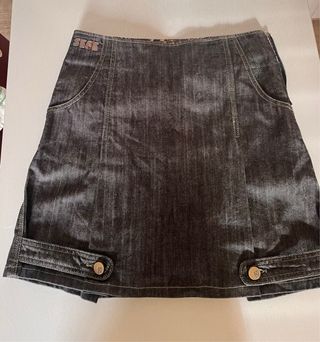 Falda tejana Skunkfunk azul. talla 2 .