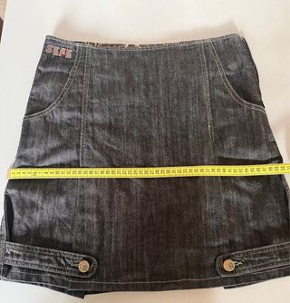 Falda tejana Skunkfunk azul. talla 2 .