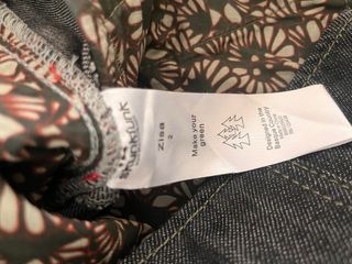 Falda tejana Skunkfunk azul. talla 2 .