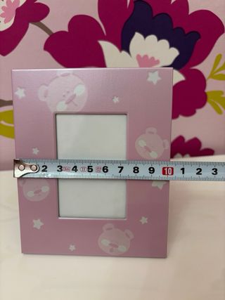 Cornice portafoto rosa con orsetti
