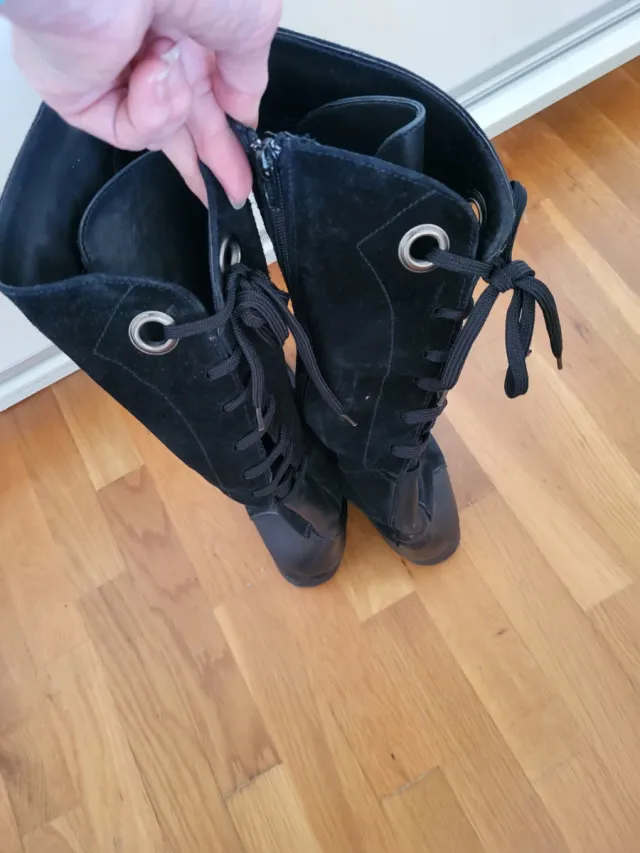 Botas altas piel Dos Dedos T.39