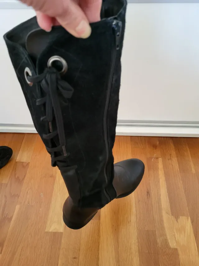 Botas altas piel Dos Dedos T.39