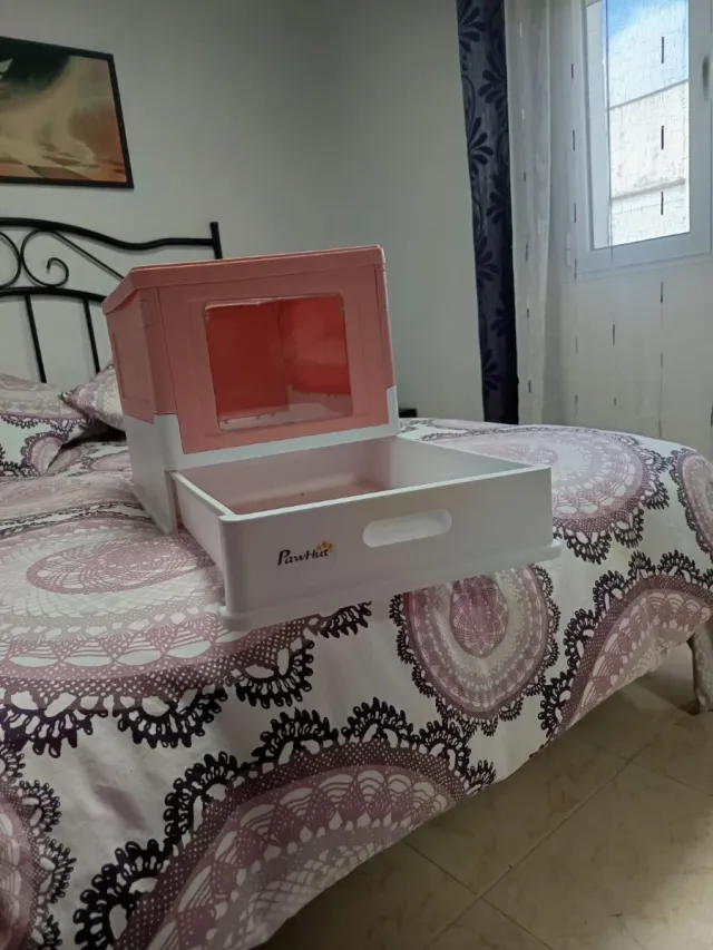 Arenero para gatos con cajón extraíble