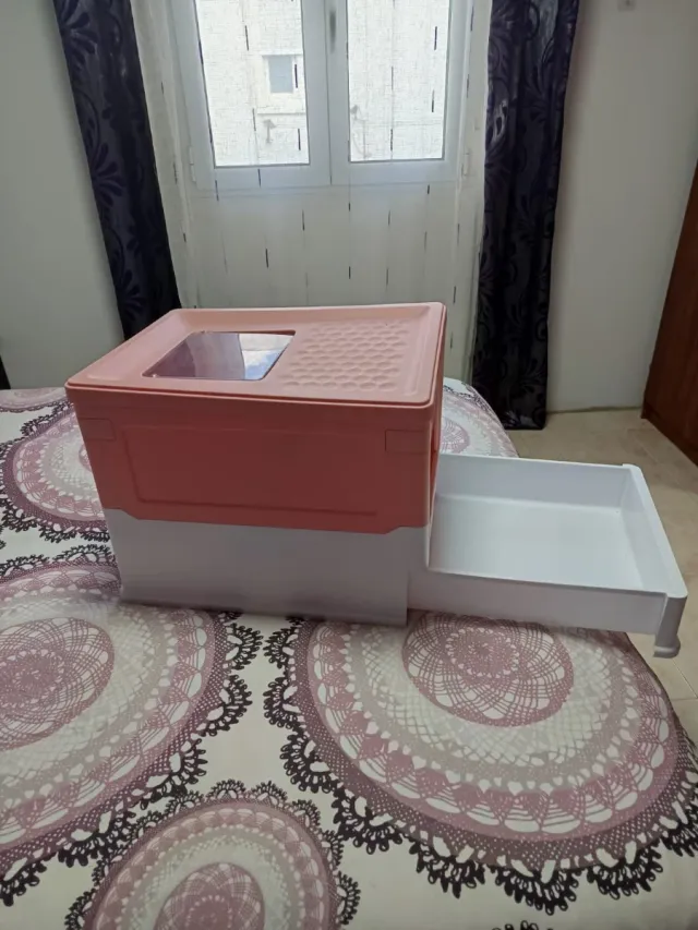 Arenero para gatos con cajón extraíble