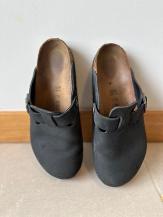 Zuecos Birkenstock Negro Talla 41
