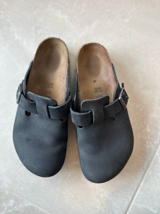 Zuecos Birkenstock Negro Talla 41