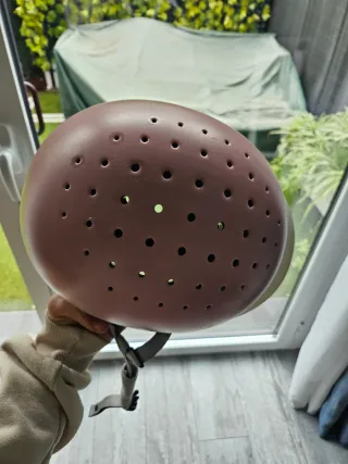 Casco equitación rosa FOUGANZA