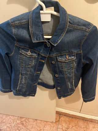 Chaqueta vaquera Zara Girls Talla 9/10
