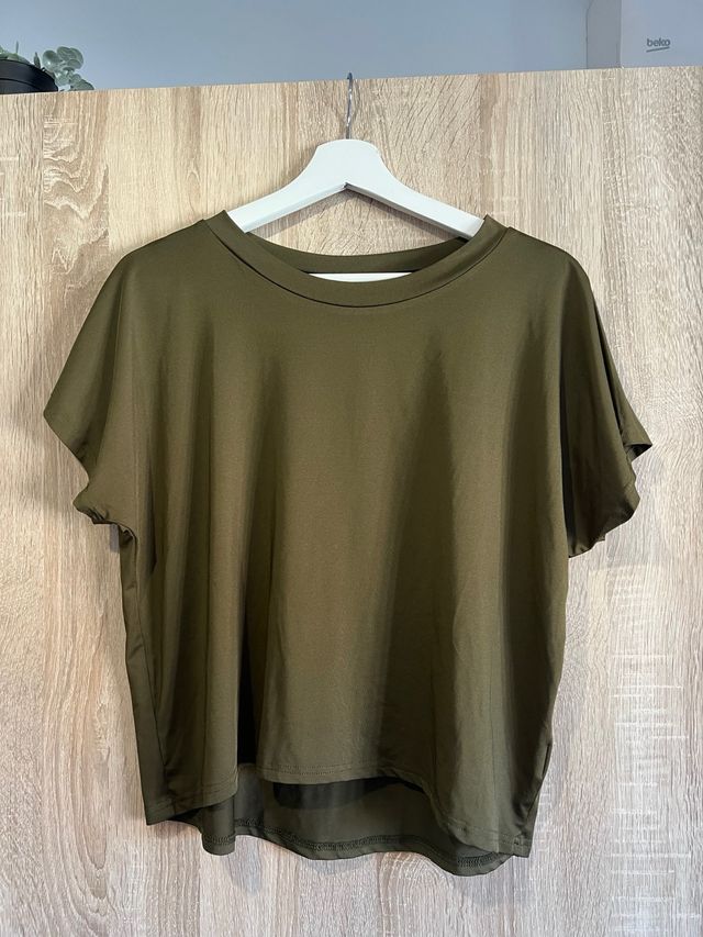 Conjunto mujer verde militar