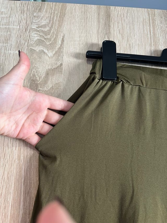 Conjunto mujer verde militar