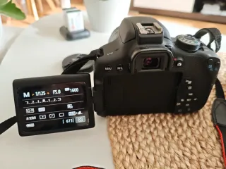 Canon EOS 750D Cámara Negra