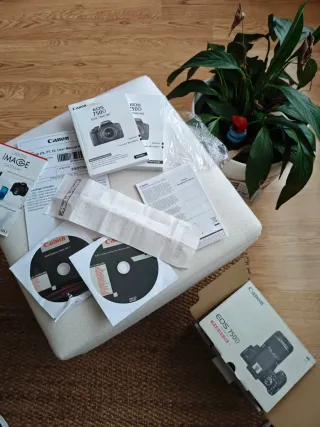 Canon EOS 750D Cámara Negra