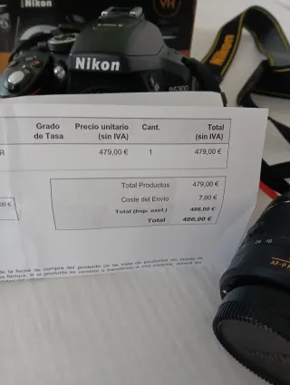 Cámara Nikon D5300 Kit 18-55mm VR