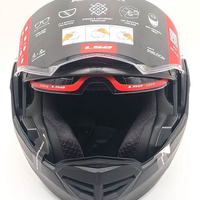 Casco Modular LS2 Advant X Negro Mate Talla M