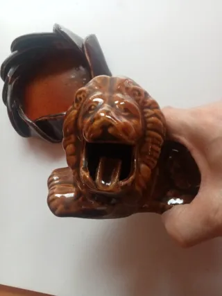 Dos Ceniceros Cerámica Marrón