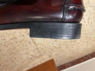 Zapatos de caballero El Corte Inglés, suela cuero