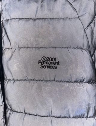 Chaqueta Reflectante Bershka plateada