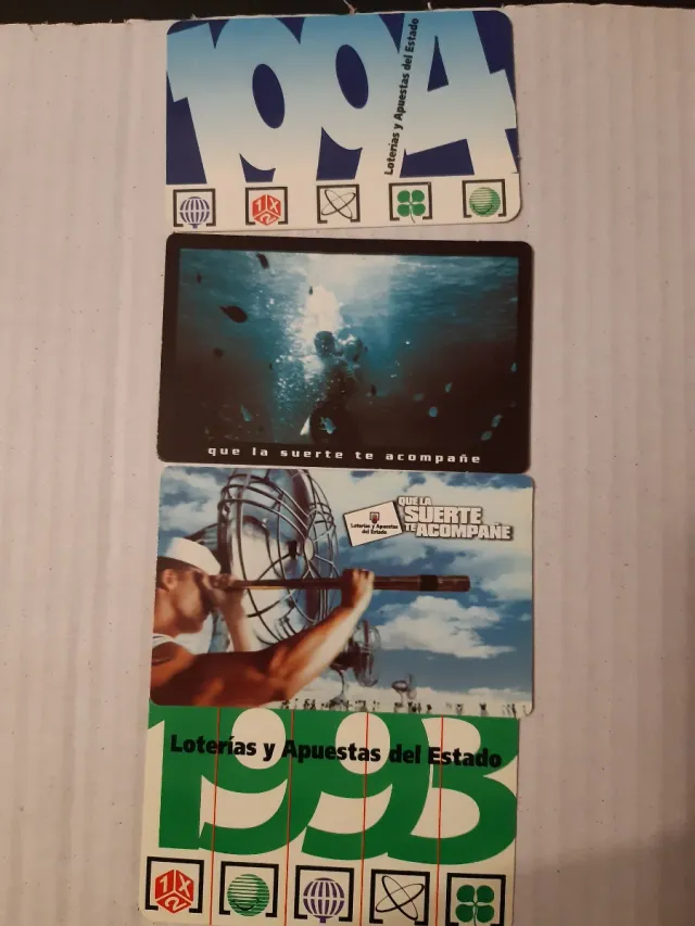 Lote 4 Calendarios Bolsillo A.H.N.A.R. / Seguridad